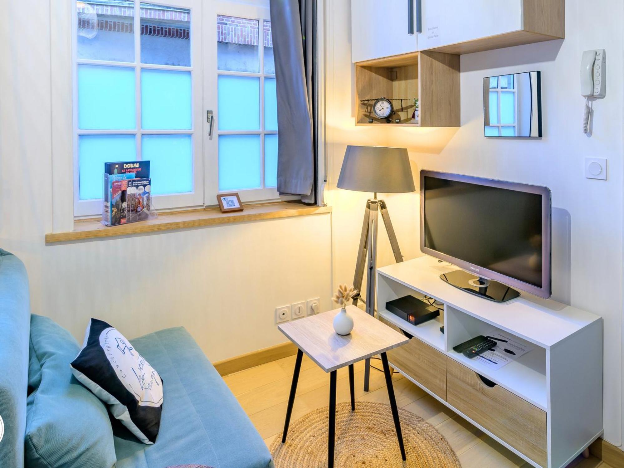 Nid Urbain - Proche Tribunal - Centre - Wifi - Tv Douai Luaran gambar