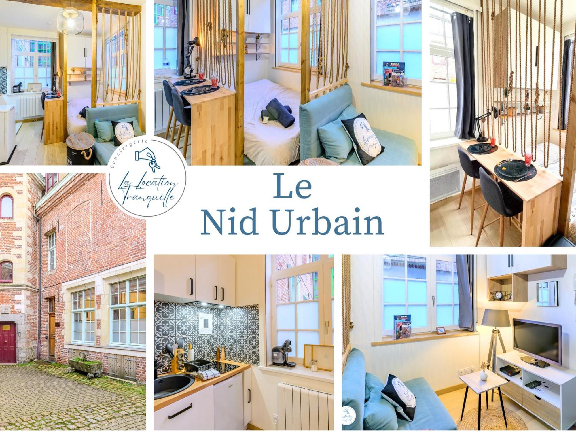 Nid Urbain - Proche Tribunal - Centre - Wifi - Tv Douai Luaran gambar